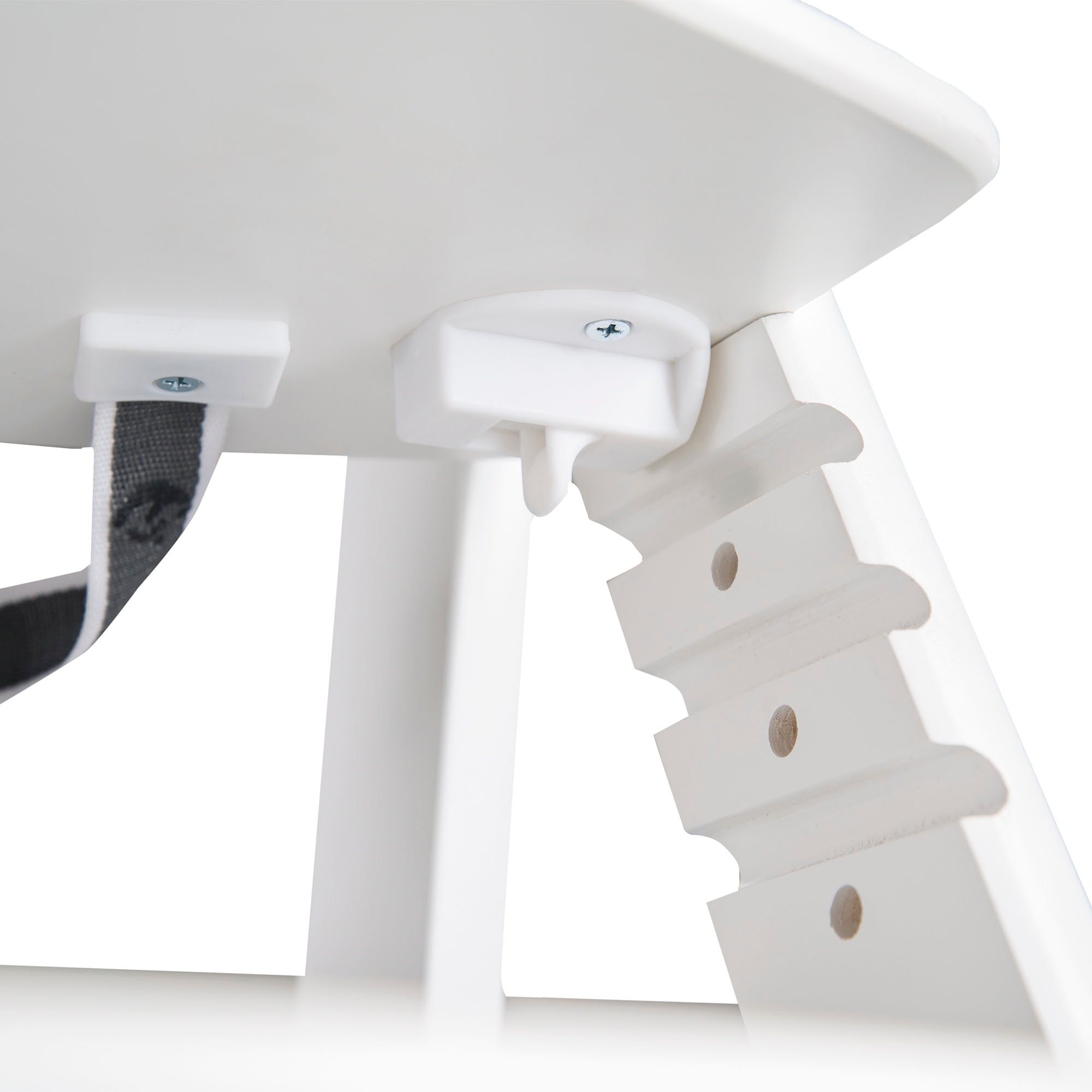 roba® Hochstuhl »Treppenhochstuhl Sit Up Click, weiss« () aus Holz