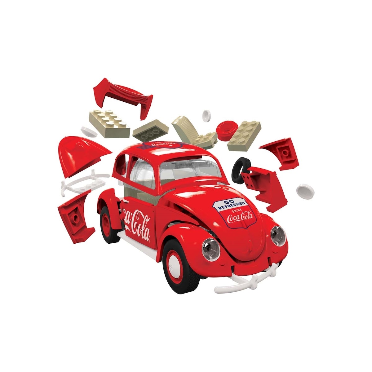 Airfix Quick Build Coca-Cola VW Beetle