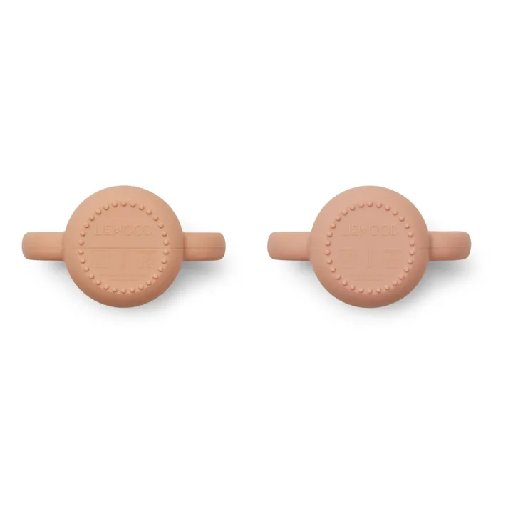 Liewood Gobelets Gene en silicone - Set de 2 | Rose