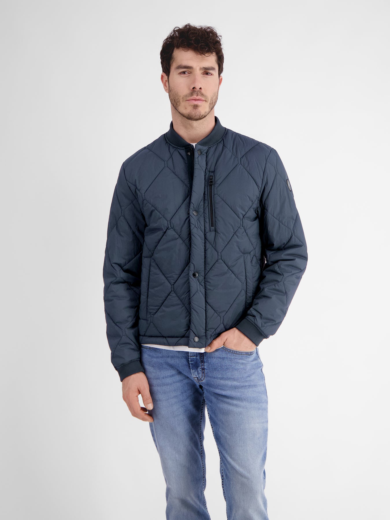 Modischer Steppblouson, extra leicht, mit Funktion