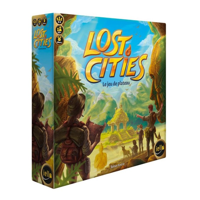 Lost Cities : le jeu de plateau