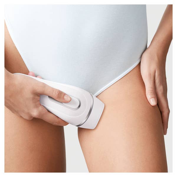 Braun Silk-Expert Pro 3 PL3020 IPL für Damen & Herren, dauerhaft sichtbare Haarentfernung, weiß/silber