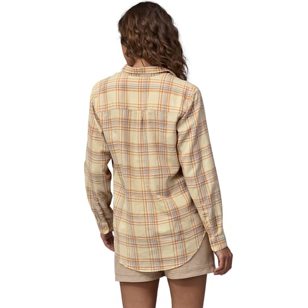 T-shirt randonnée PATAGONIA W'S LW A/C BUTTONDOWN BEACH TIME: NATURAL