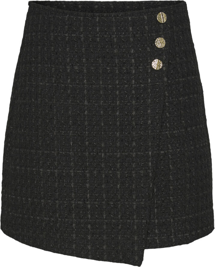 YAS YASMALEA HW SKIRT Black