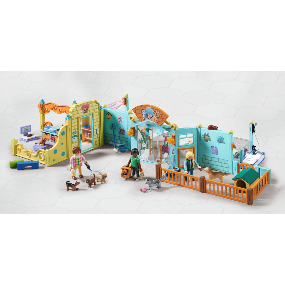 PLAYMOBIL My Life dierenhotel 71742