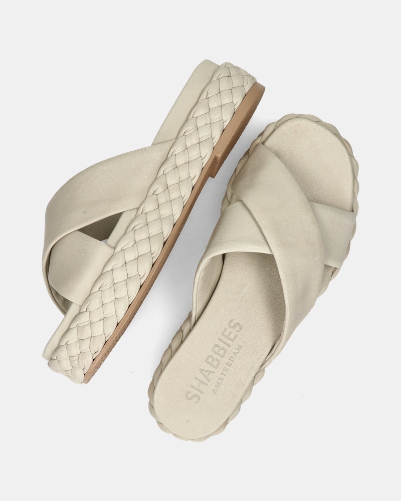 Shabbies Amsterdam Slippers  - wit