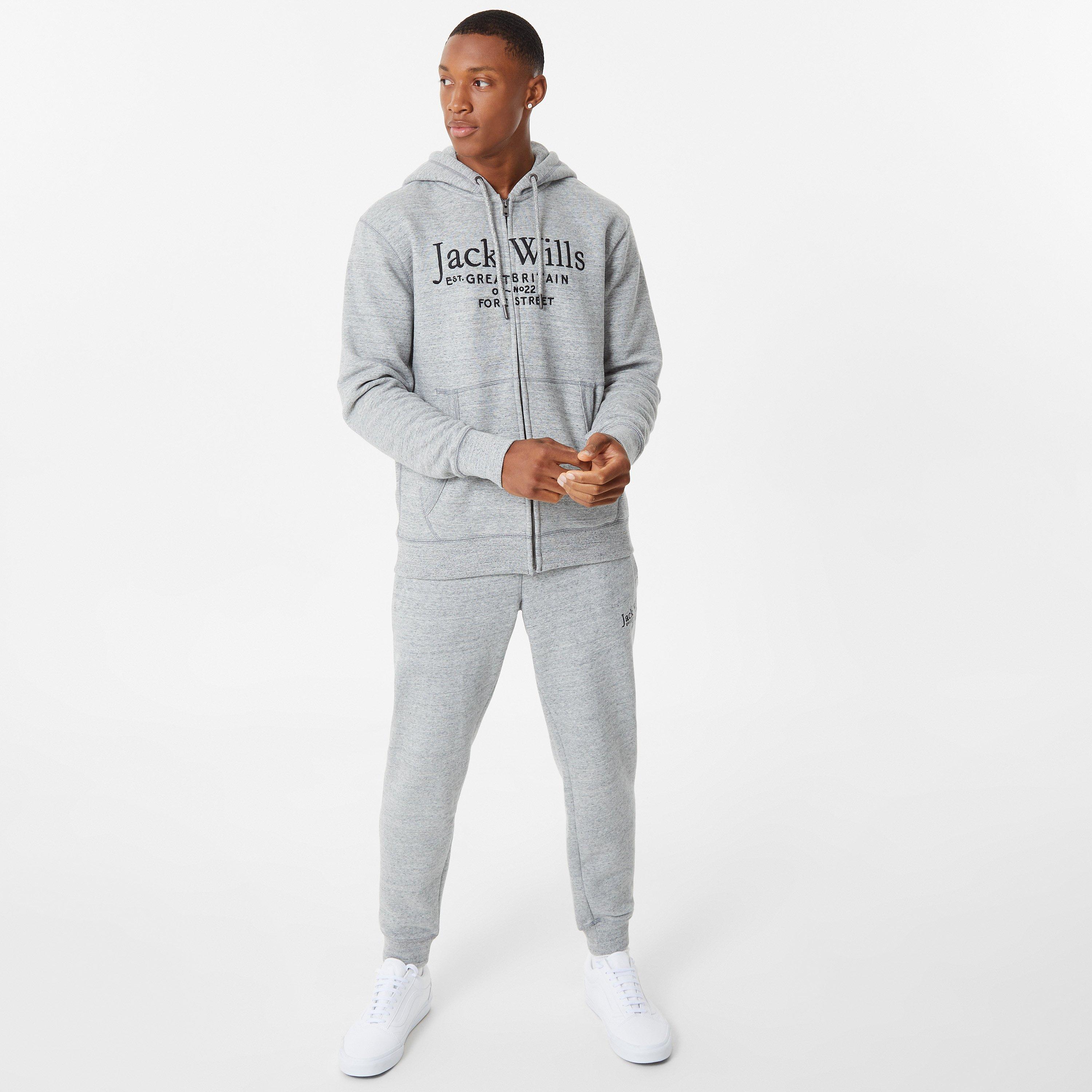 Jack Wills Pinebrook Graphic Zip Hoodie