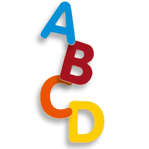 Djeco magneten hoofdletters - 83st