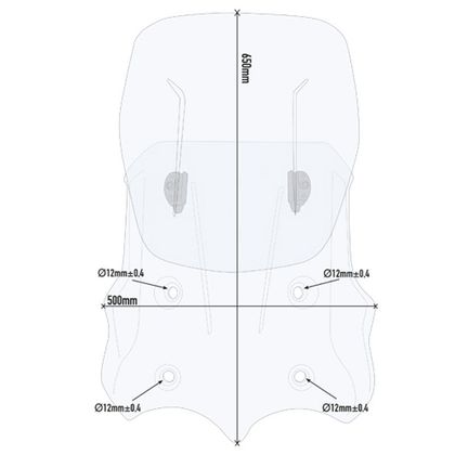 Pare brise Givi Airflow