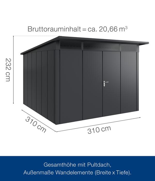 Hörmann Metallgerätehaus Juno JPD14 L-Sk