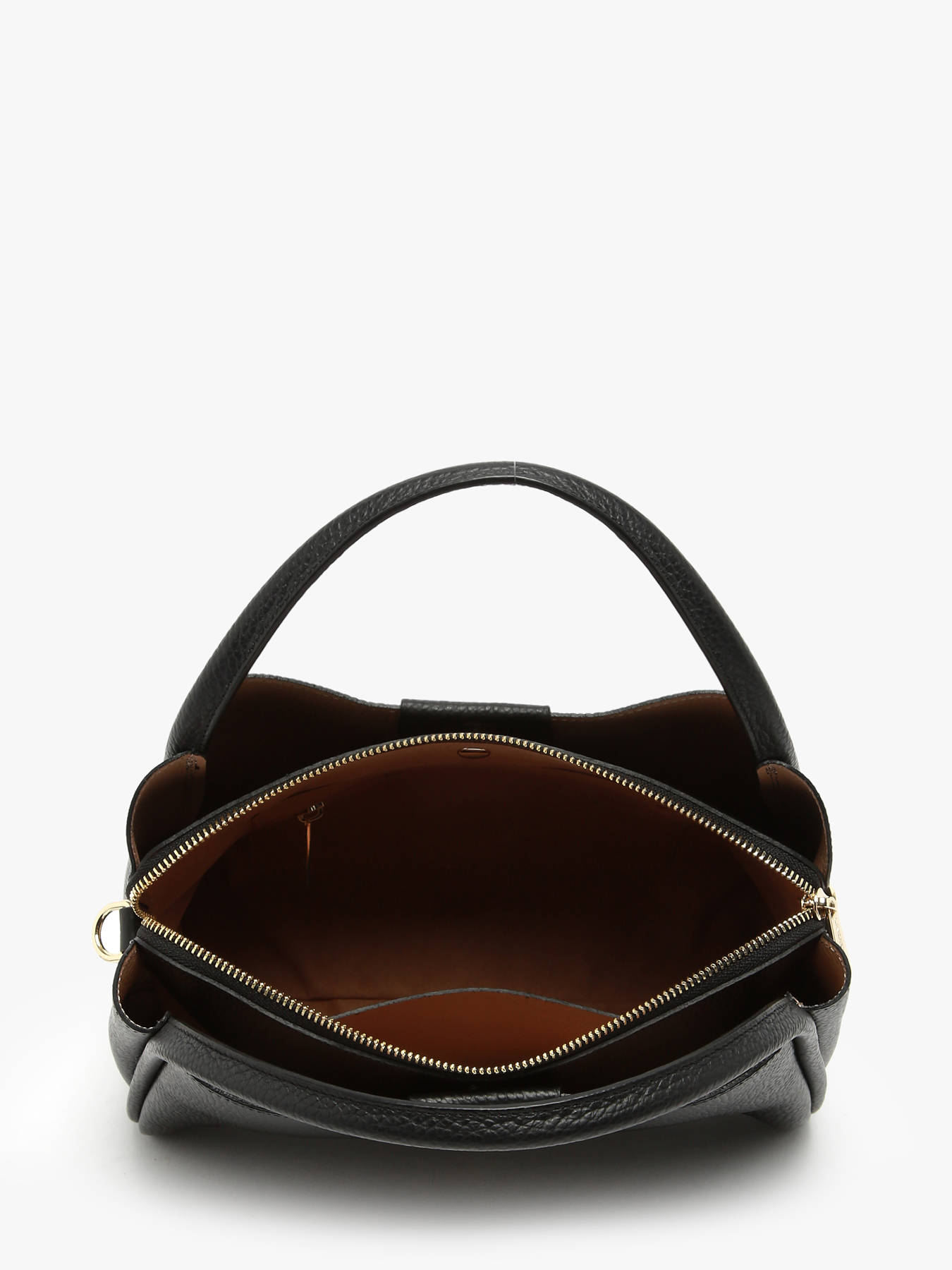 sac  main Ida double cuir LANCASTER