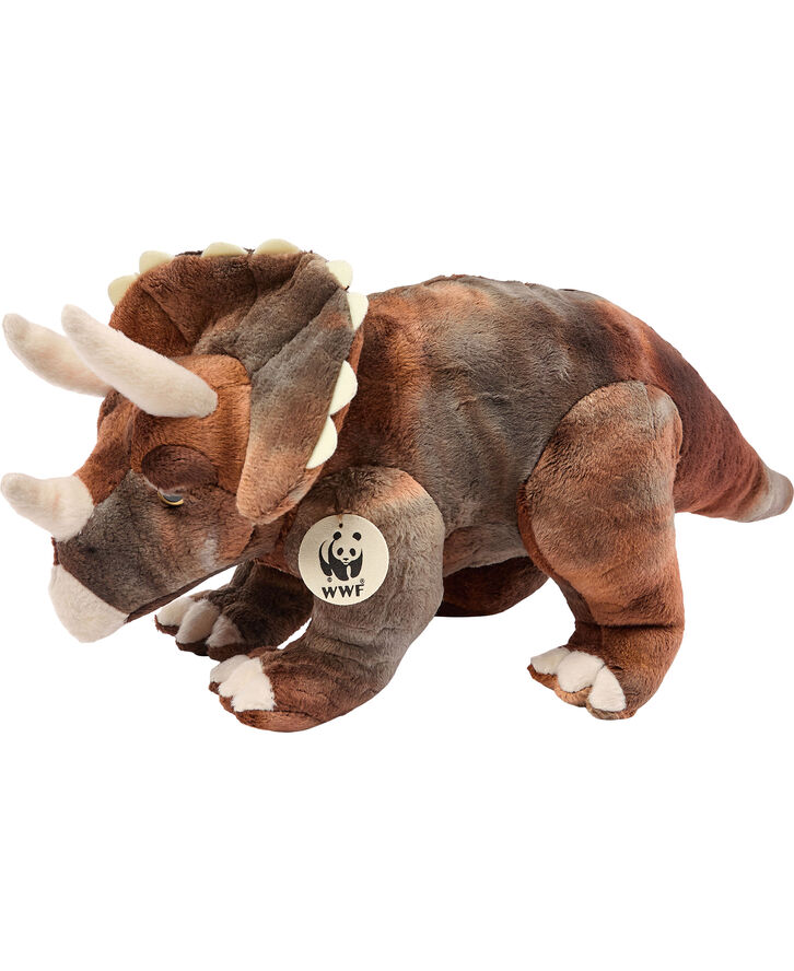 Bon Ton Toys WWF Triceratops Brown/Beige - 23 cm - 9 Brown