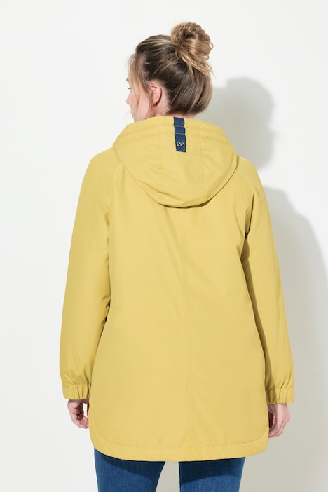 Funktionsjacke, Kapuze, 2-Wege-Zipper