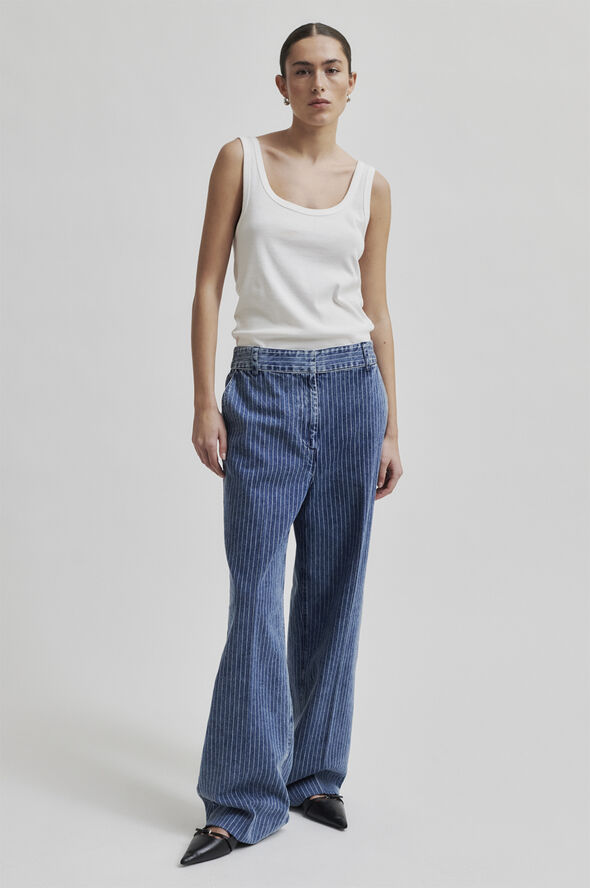 Second Female Tennessee Trousers Blue denim