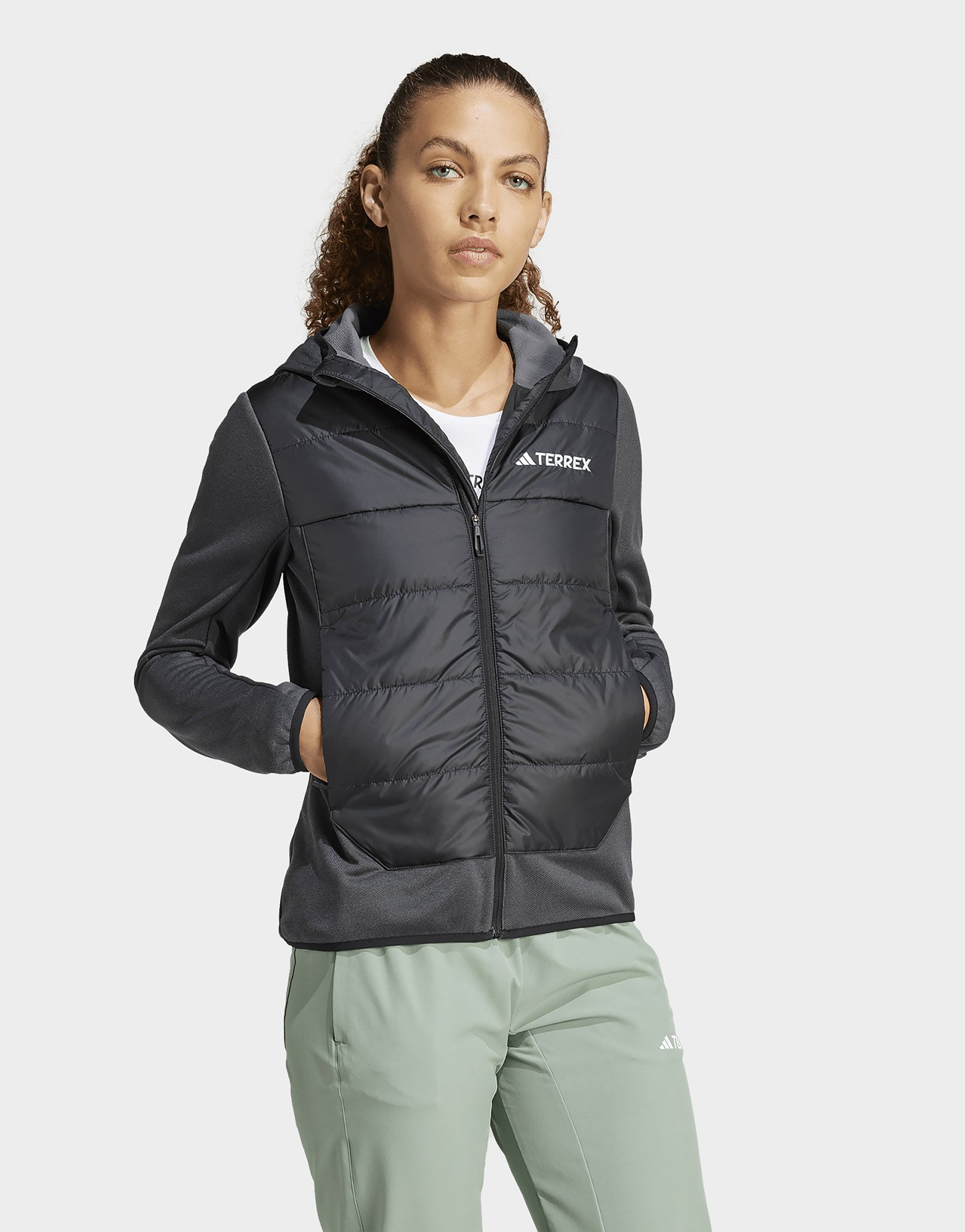 adidas Veste à capuche isolante hybride Terrex Multi