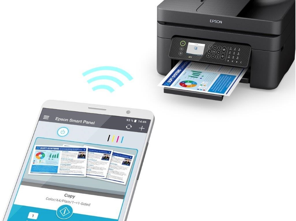 IMPRESSORA EPSON WF-2950DWF MULTIFUNÇÕES