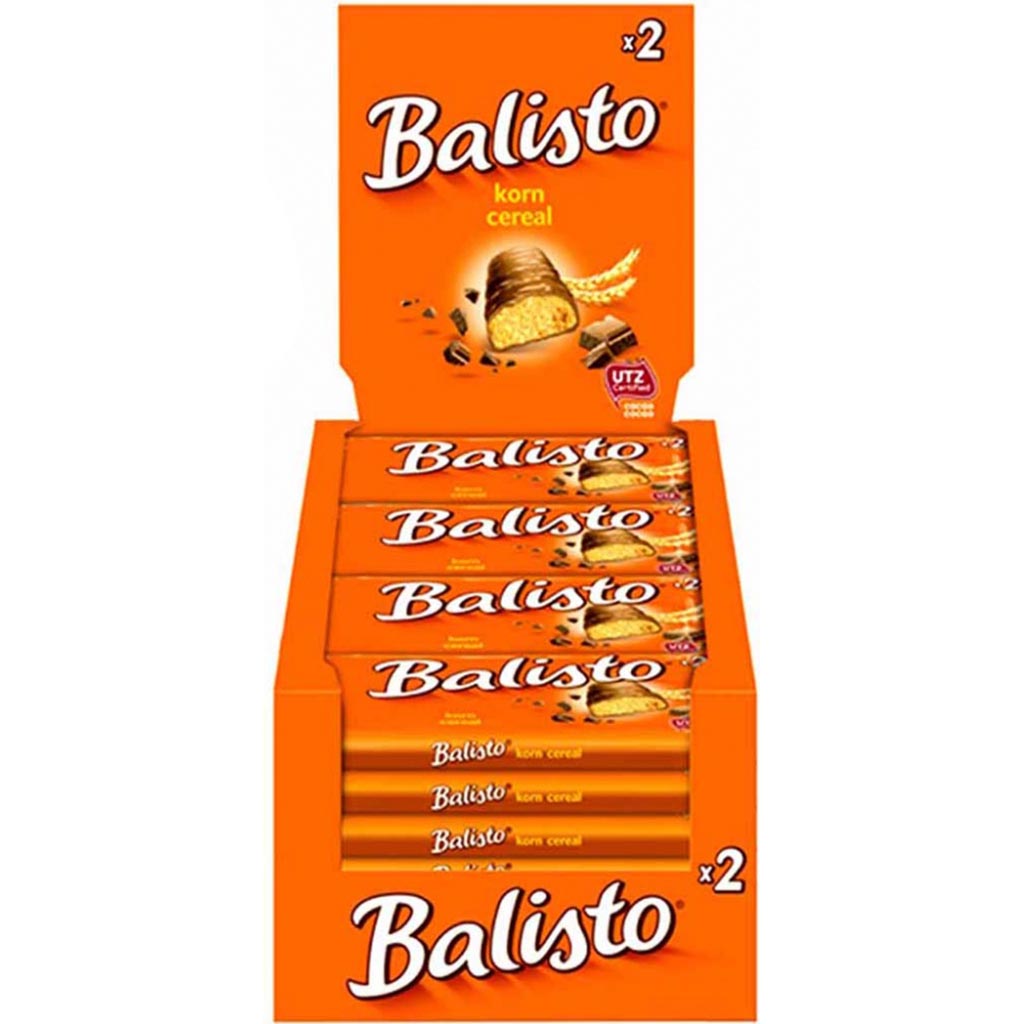 Balisto Korn Cereal Doppelriegel 20x 37g=740g MHD:30.3.25