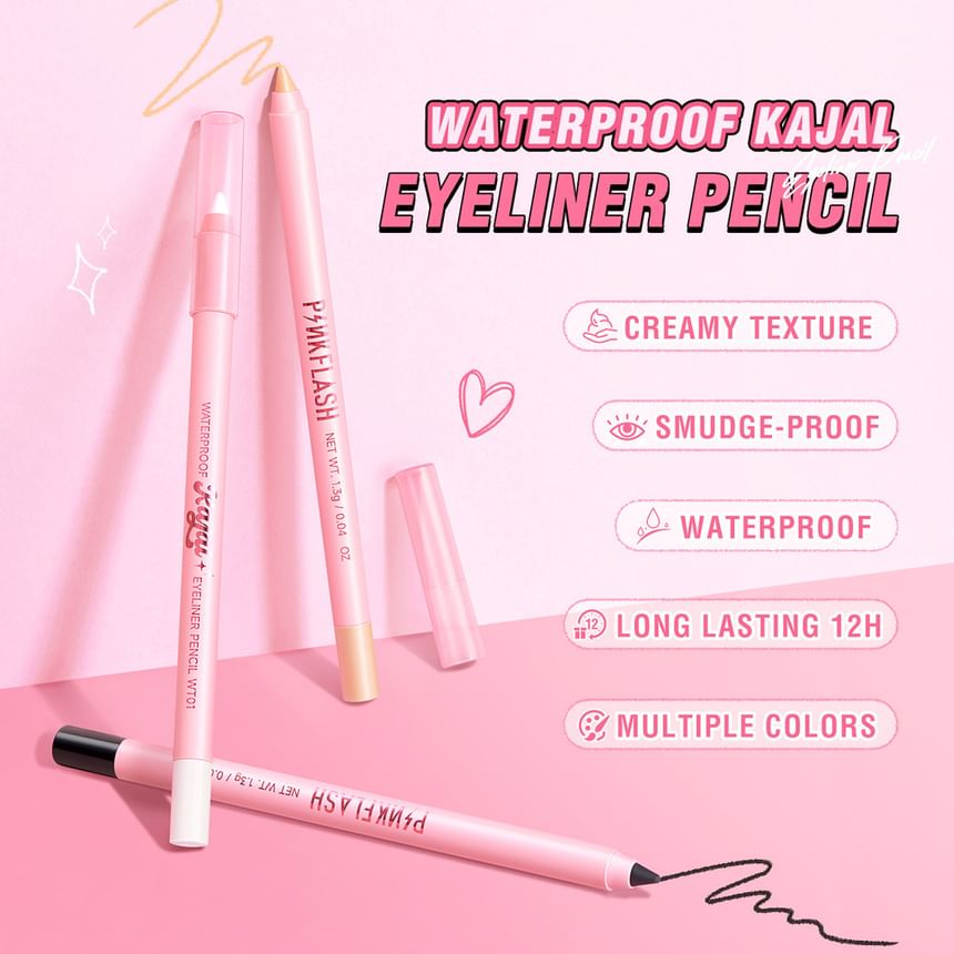PINKFLASH - Waterproof Eyeliner Pencil - 3 Kleuren