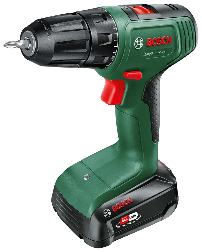 Bosch Bore-/skruemaskine EasyDrill 18V-38 inkl. batteri