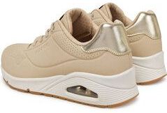 Skechers - Uno - Sneakers - Wit - Gevoerde Binnenzool