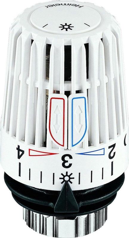 Heimeier - Thermostaatknop - Wit - M30x1.5 - Vloeistofgevuld