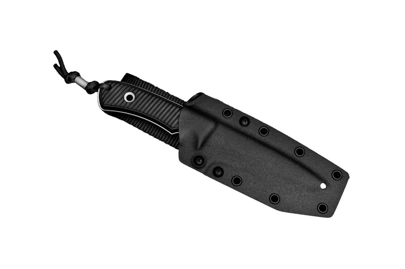 TRC Knives South Pole, Satin Magnacut, Black Canvas Micarta, survivalmes