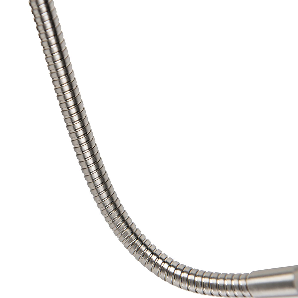 Wandlamp staal met ovale velours kap zwart 25cm - Brescia Combi