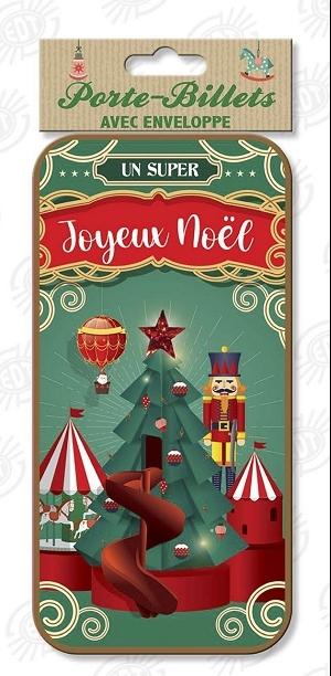 PORTE BILLETS NOEL