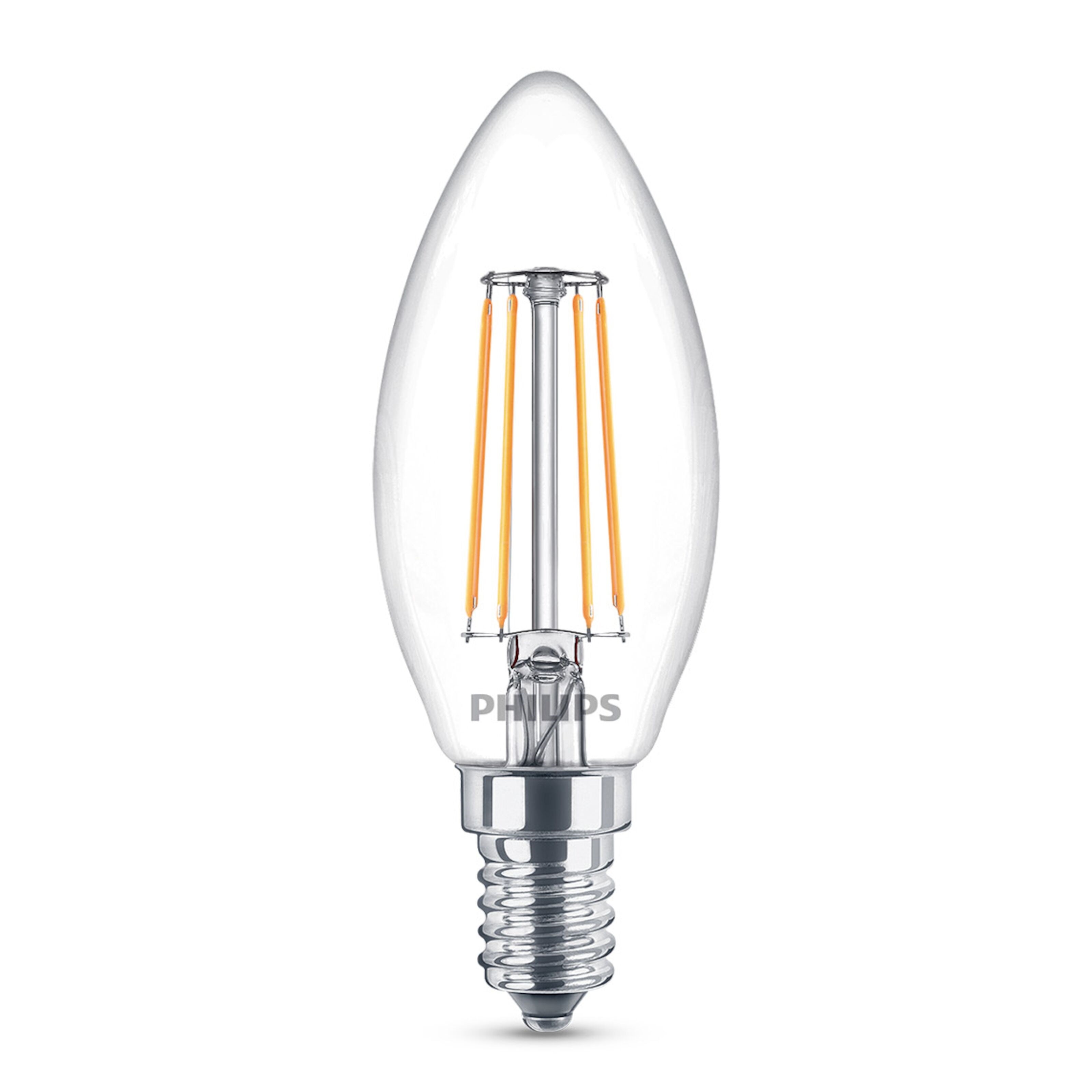 Philips LED-pære Mignon LED E14 470 lm 6-pk.