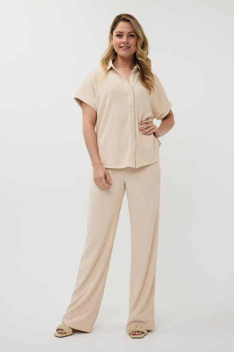 EsQualo beige dames broek