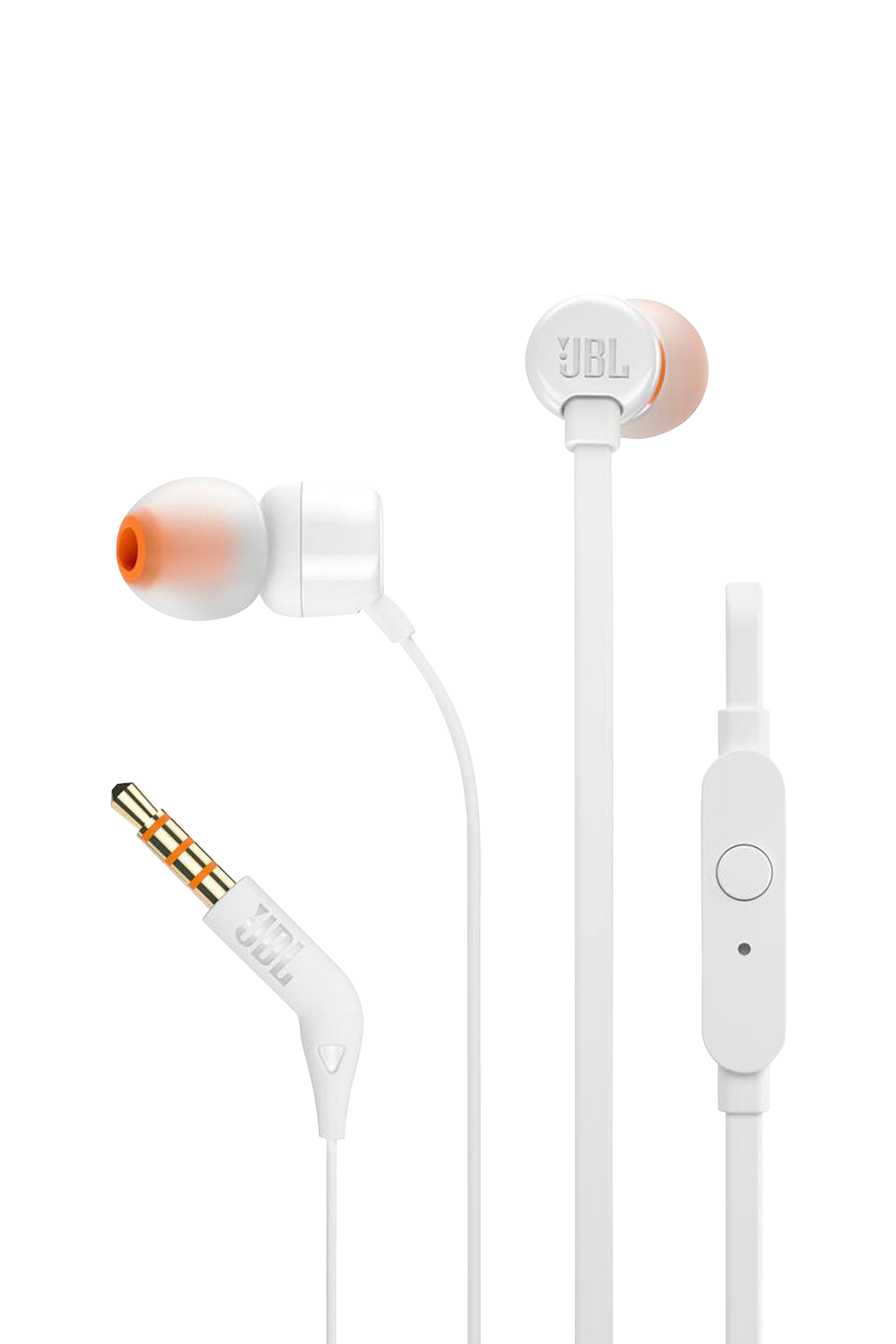 JBL Écouteurs intra-auriculaires Tune 110 Blanc