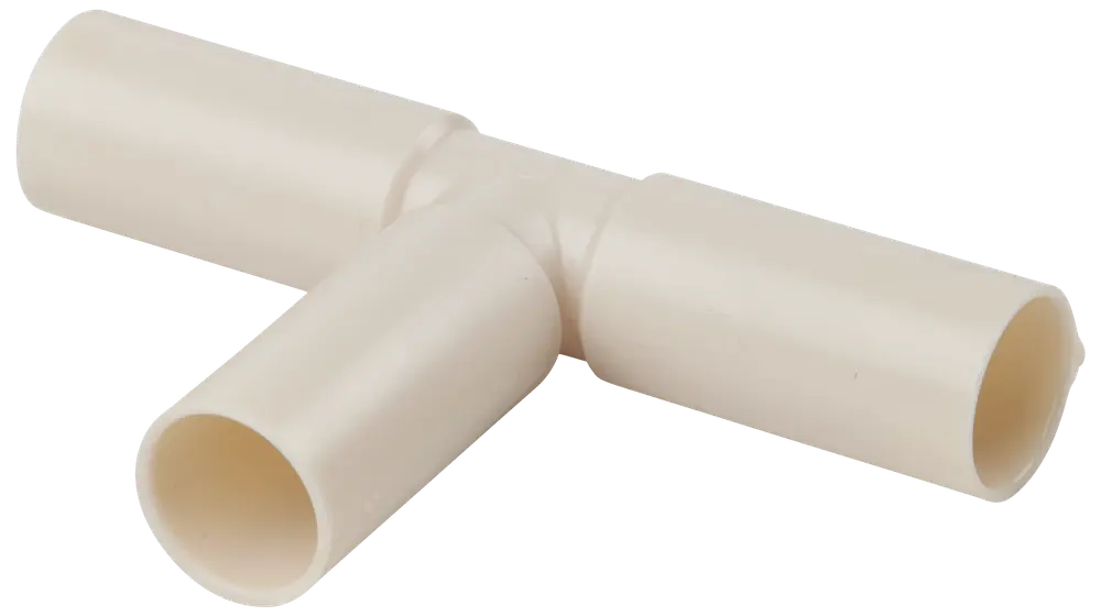 T-stykke 16 mm - hvid