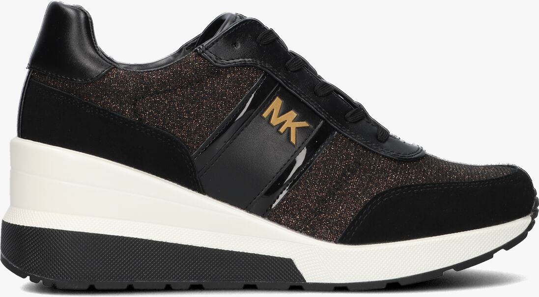 MICHAEL KORS zwarte michael kors lage sneakers mabel trainer
