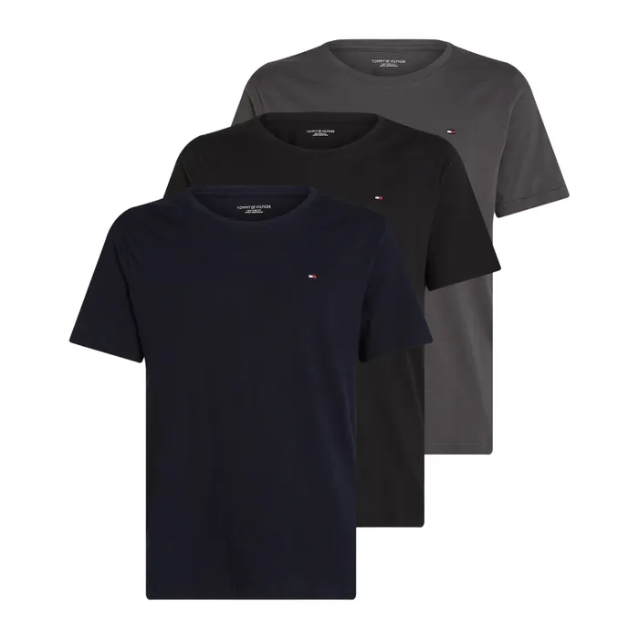 Tommy Hilfiger Signature Cotton Essentials Shirts Heren (3-pack)