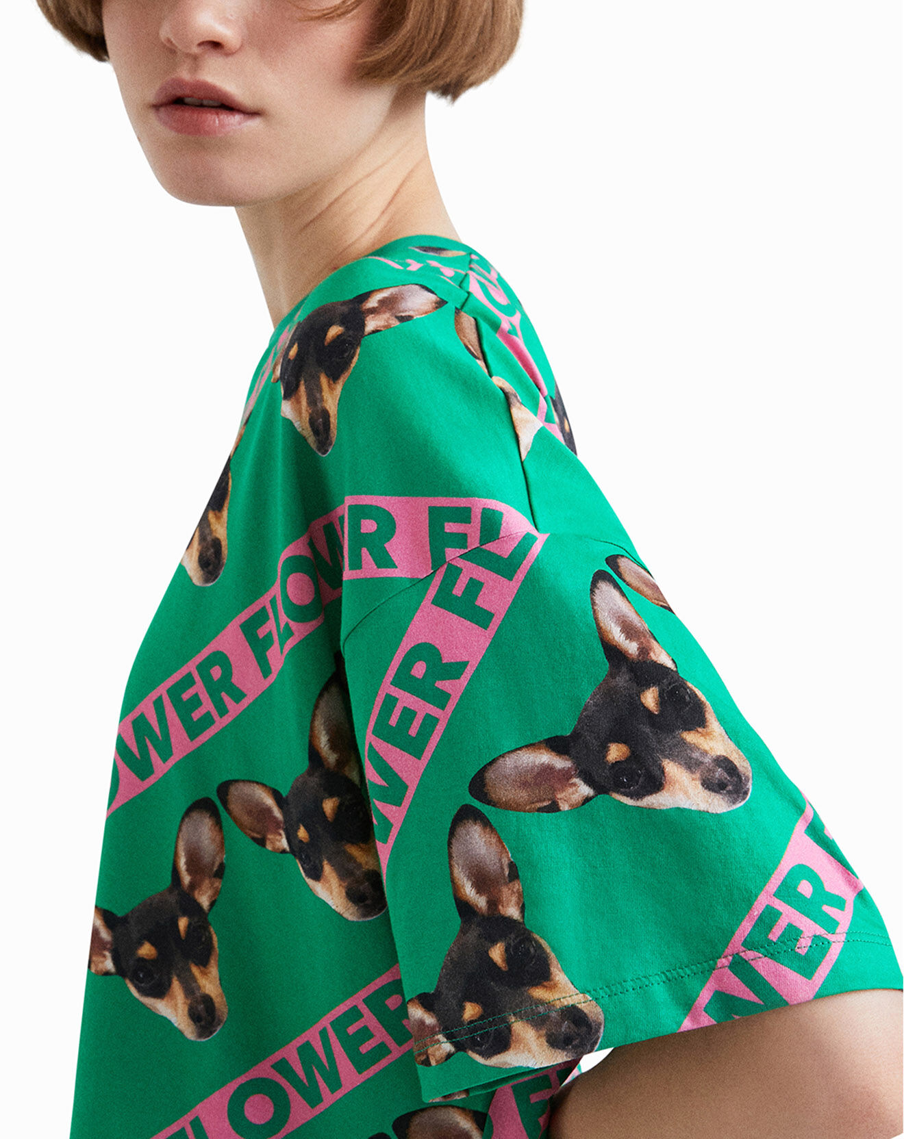 Desigual T-Shirt Alizon vert