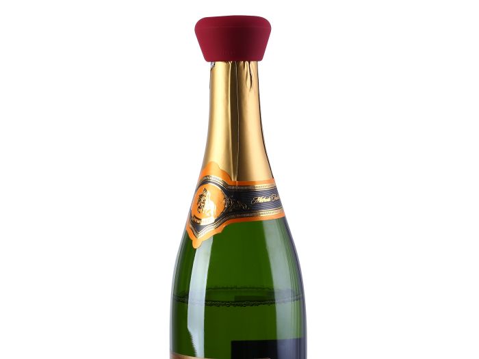 Pulltex Bouchon champagne silicone - Bordeaux