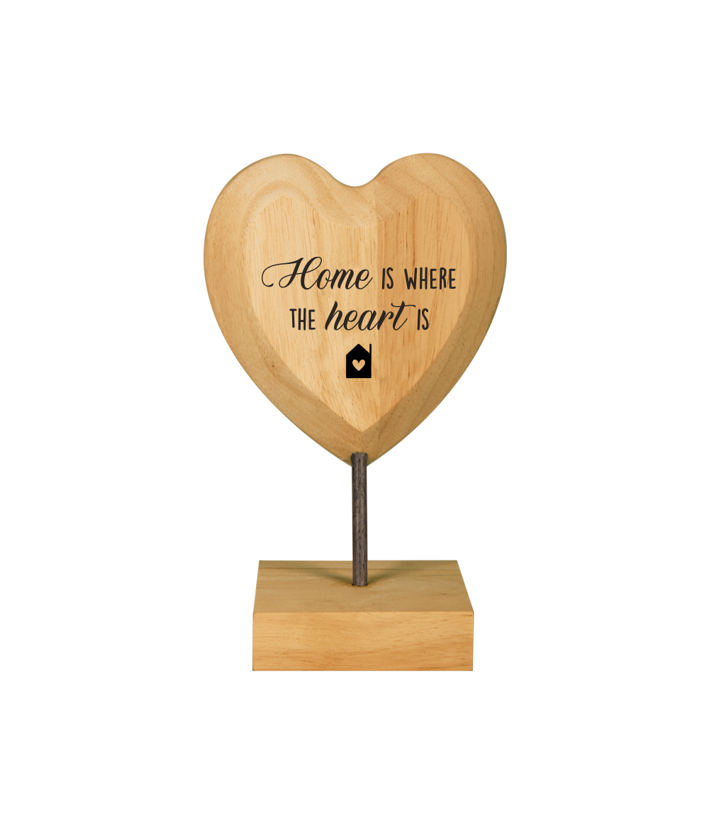 Houten Hart Home Is Where The Heart Is