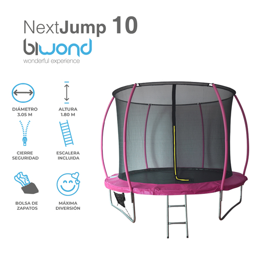 Nextjump 10 Biwond Trampolim