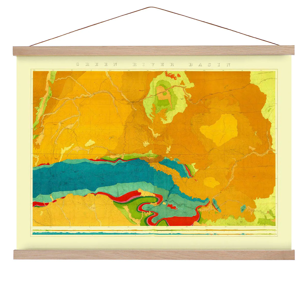Green River Basin Geologisch