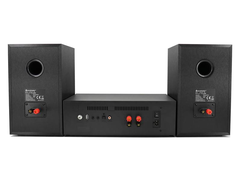soundmaster Micro-HiFi Anlage ICD5000SW Grau/Silber Stereo HiFi Musikcenter mit WLAN-Internet, DAB  und UKW-Radio