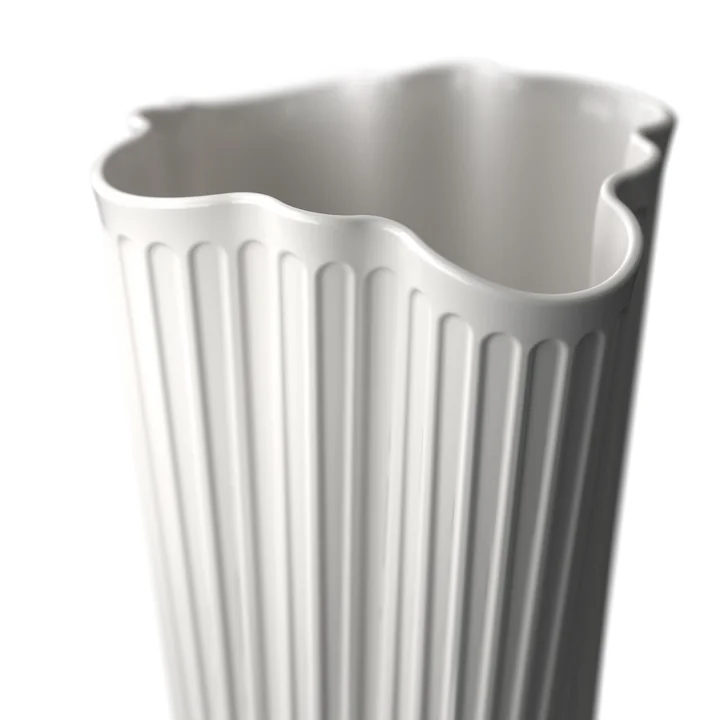 Kähler Design - Hammershøi Unfold Vase, H 16,5 cm, weiss