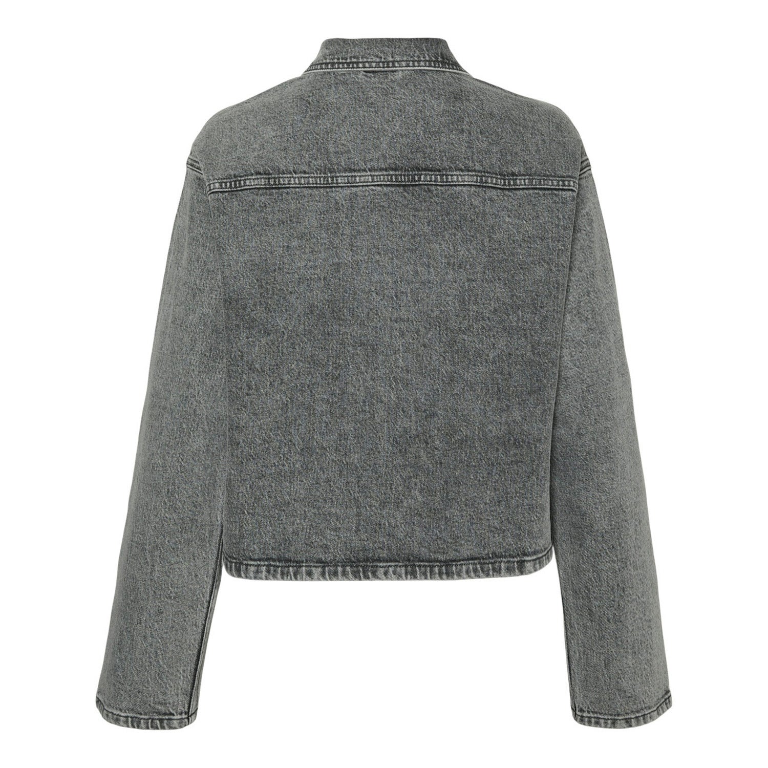 Vero Moda  Ellas Long Sleeve Studs Denim Shirt