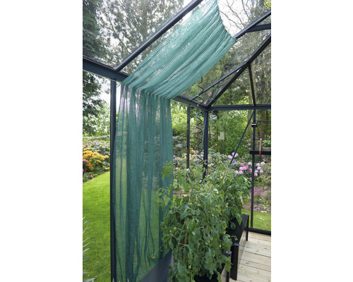 Schaduw voor kas 150 x 370 cm, groen