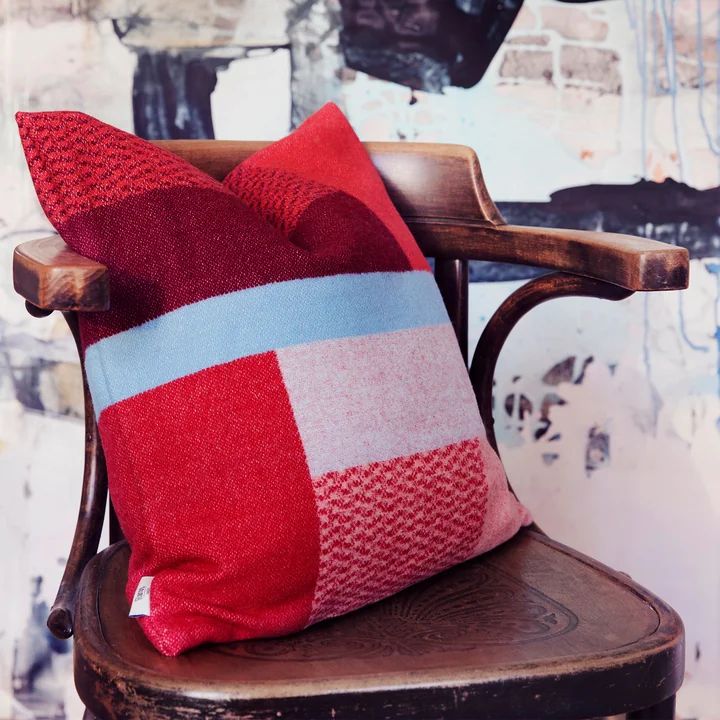 Røros Tweed - Mikkel Kissen 50 x 50 cm, dark