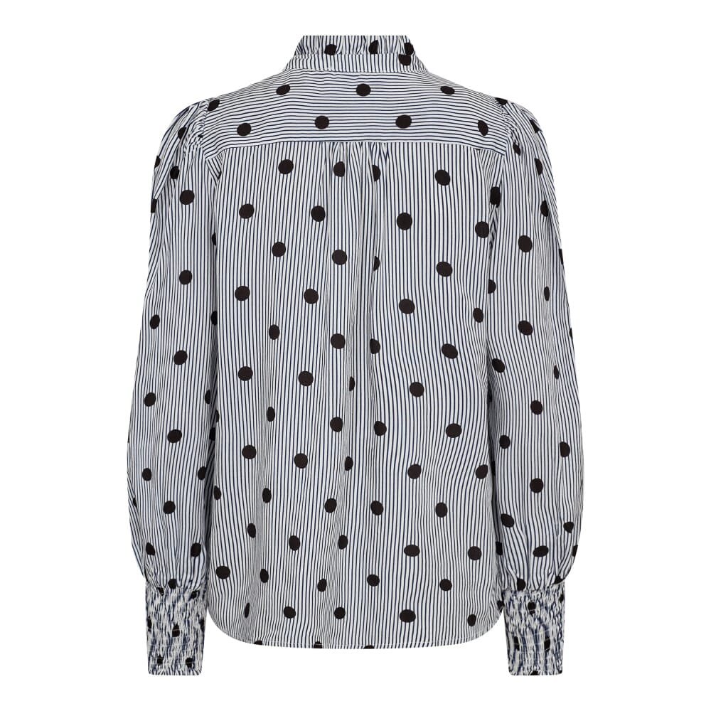 Co´Couture Didicc Dot Petra V-Shirt 35720