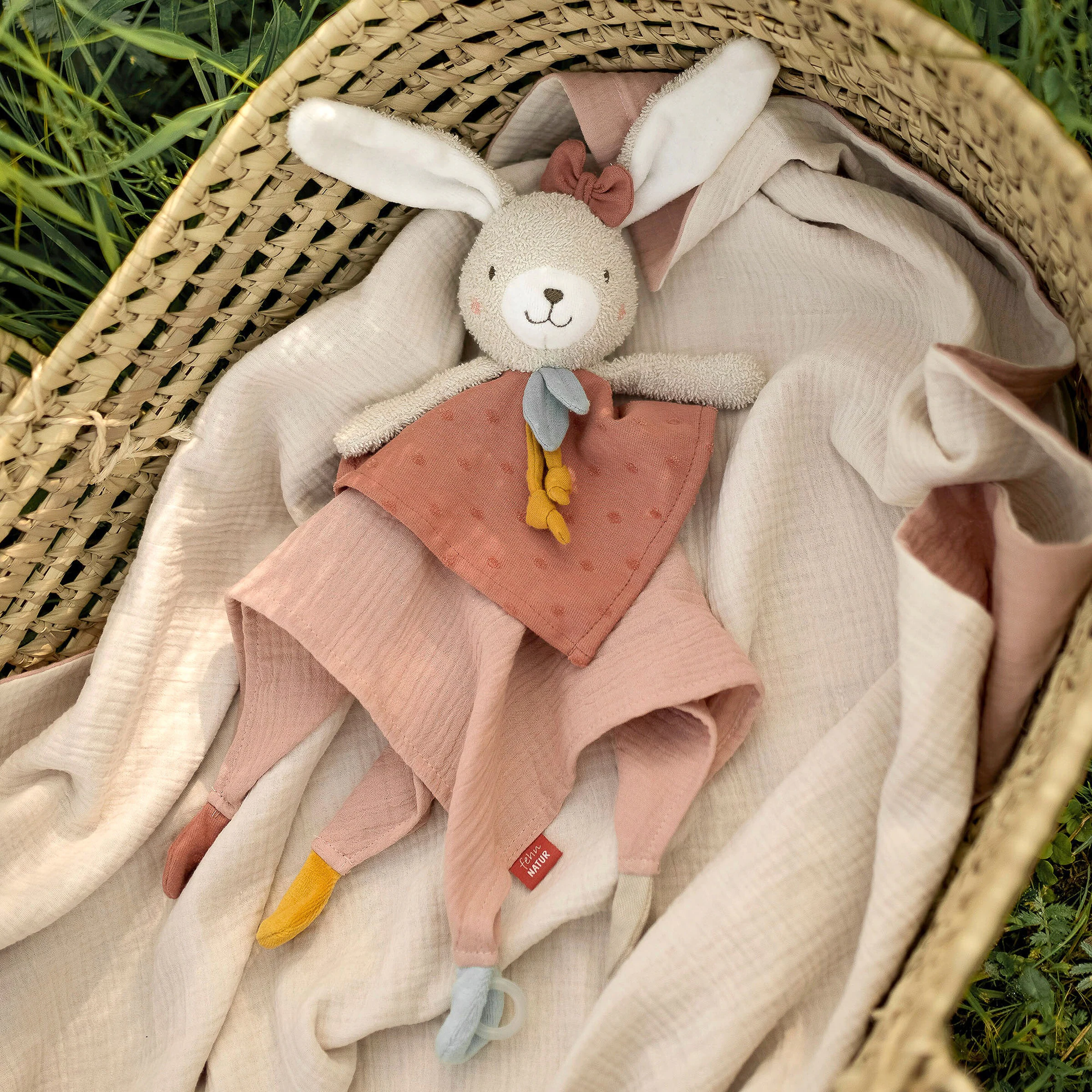 Fehn Schmusetuch Hase fehnNATUR