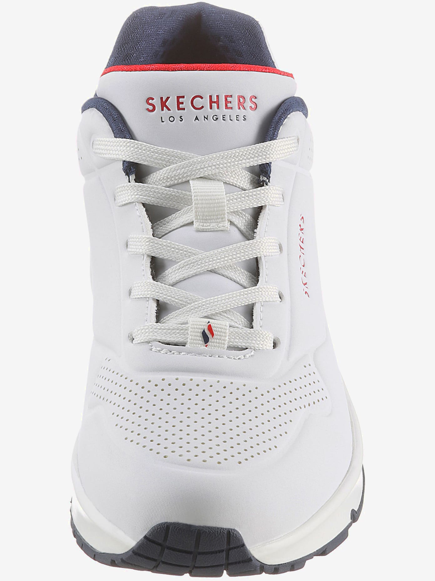 Sneakers compensées trotteurs unis tendance, semelle à coussin d'air