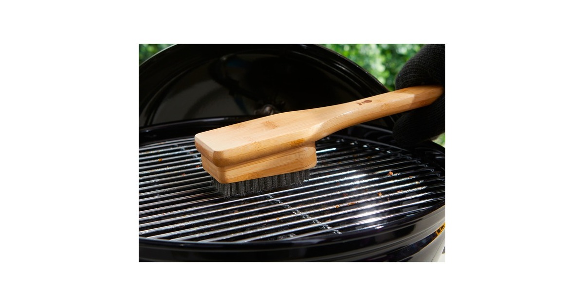 WeberReinigingsborsel bamboe grillreinigingsborstel  (30 cm)