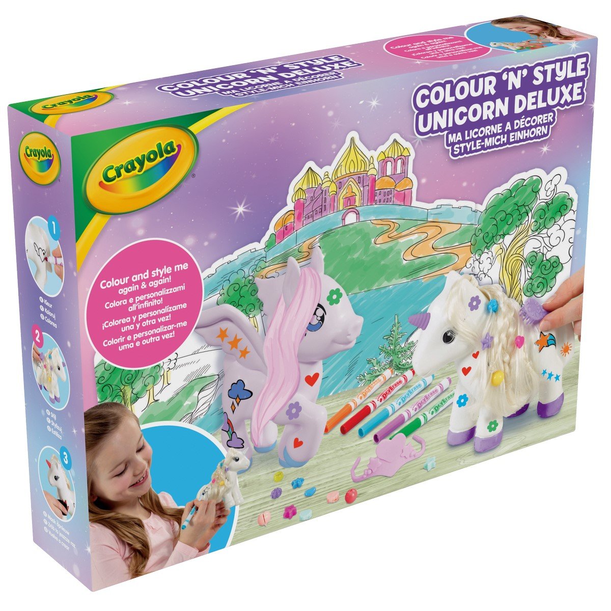 Coffret ma licorne à décorer Crayola