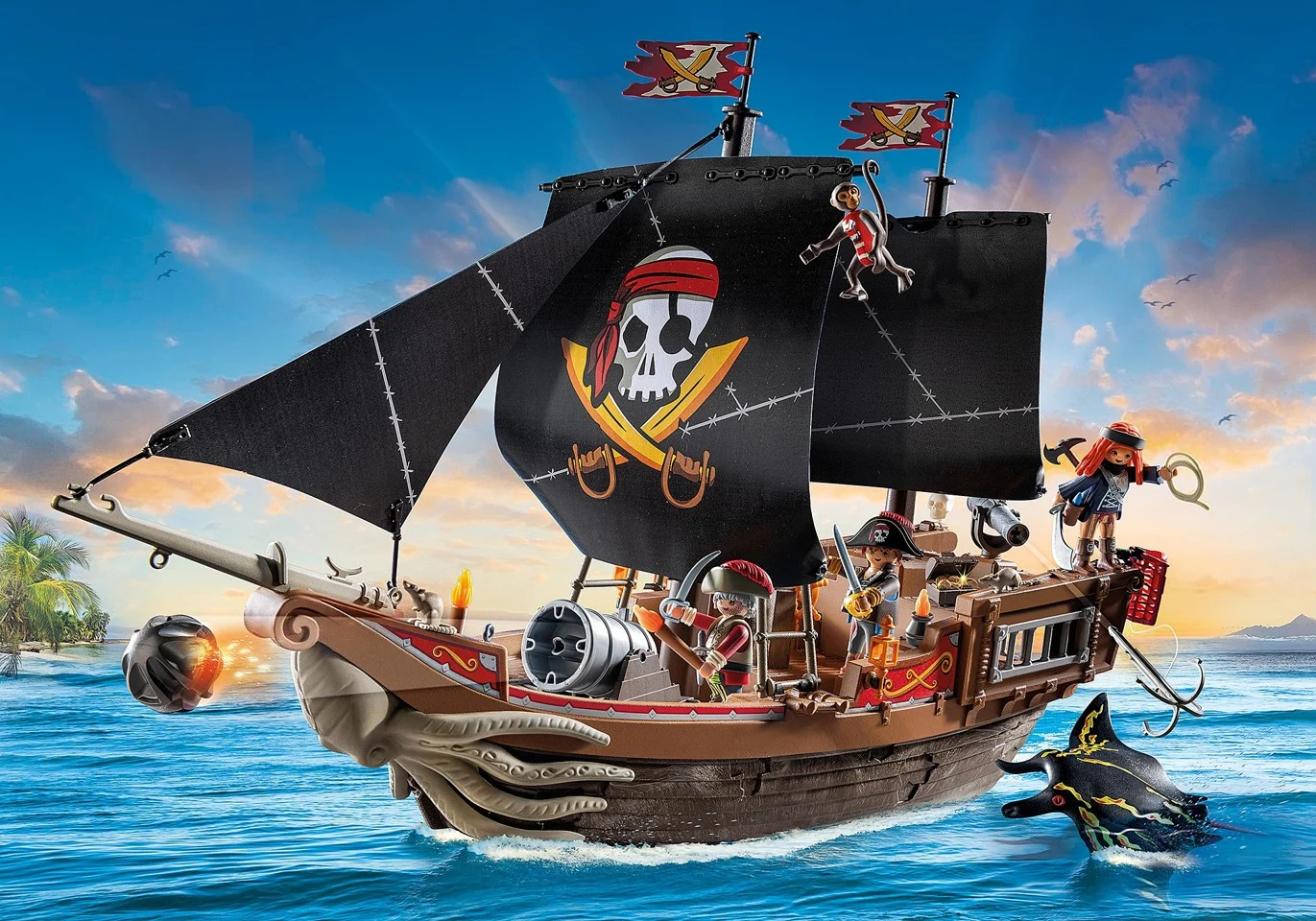 Playmobil - Stort piratskib (71530)